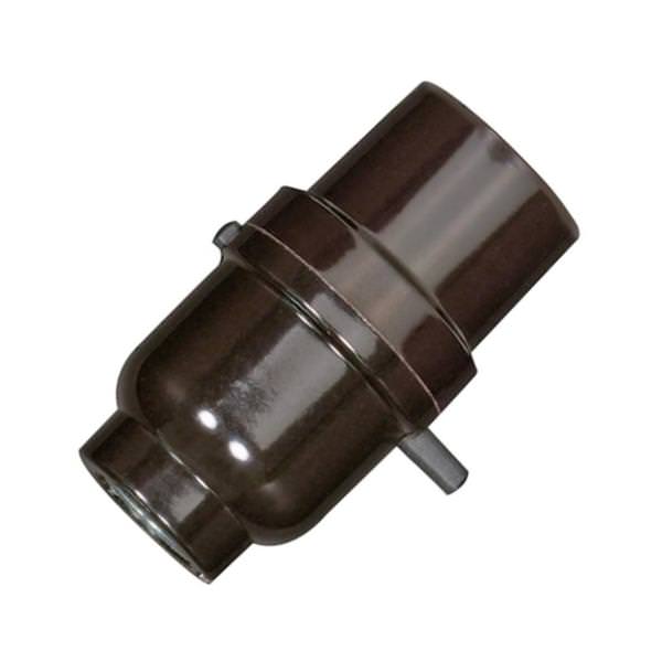 1/8 IPS Cap Push Thru Socket with Bushing Less Set Screw