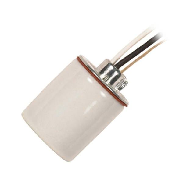 1/4 IPS Cap Porcelain Keyless Socket with Set Screw