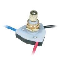Satco 2 Circuit Metal Hi-Low Rotary Switch with Diode