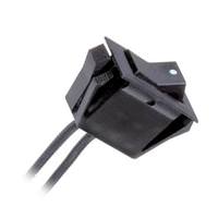 Satco Black On-Off Phenolic Rocker Switch with Dot