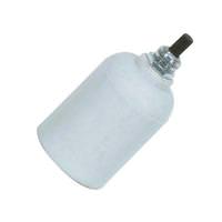 Satco 1/8 IPS Cap Porcelain Bottom Turn Knob Socket