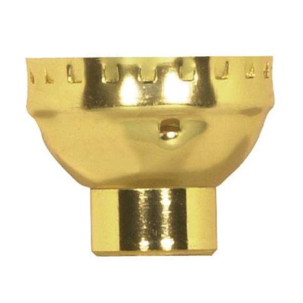 1/4IPS Bright Gilt Aluminum Shells and Caps with Paper Liners