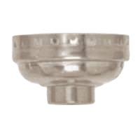 Satco 1/8IPS Nickel Aluminum Shells and Caps with Paper Liners