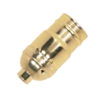 Satco 1/8 IPS Cap Brite Gilt Standard Keyless Socket
