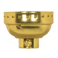 Satco 1/8IPS Bright Gilt Aluminum Shells and Caps with Paper Liners