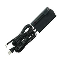 Satco Black Slide 2-Wire Floor Lamp Dimmer