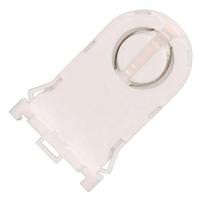 Satco White T8/T12 Medium Bi-Pin Tall Rotary Locking Fluorescent Lampholder