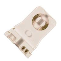 Satco White Bi-Pin Shunted Fluorescent Socket