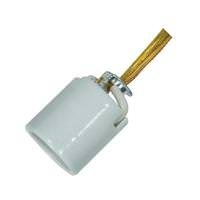 Satco 1/8 IPS Porcelain Keyless Socket with Hickey