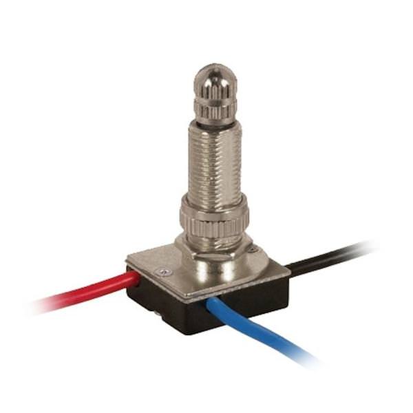 2 Circuit 4 Position 3 Way Metal Rotary Switch with Bushing