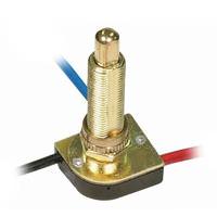Satco 2 Circuit 4 Position 3 Way Metal Push Switch with Bushing