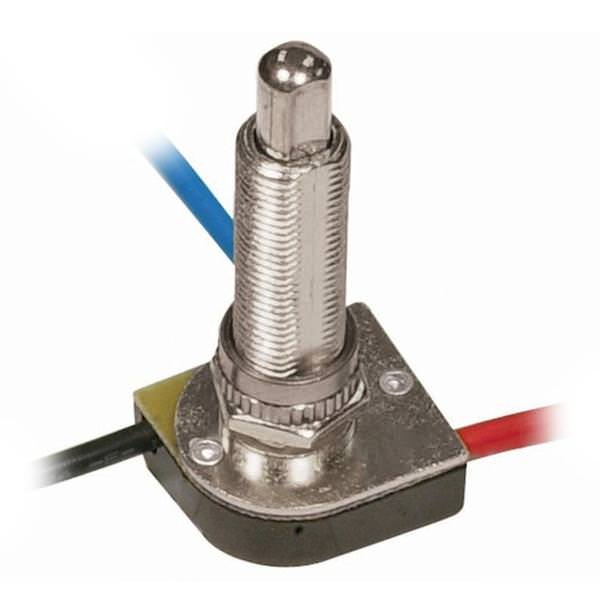 2 Circuit 4 Position 3 Way Metal Push Switch with Bushing