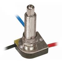 Satco 2 Circuit 4 Position 3 Way Metal Push Switch with Bushing
