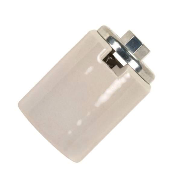 1/4 IPS Cap Porcelain Keyless Socket with 2 Wireways