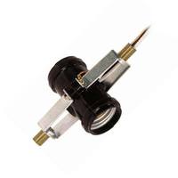 Satco 1/8 IP Bracket Socket with Nipple