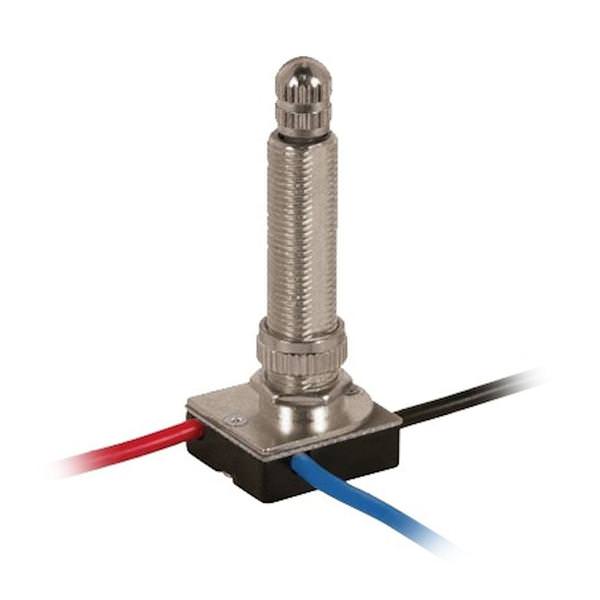 2 Circuit 4 Position 3 Way Metal Rotary Switch with Bushing