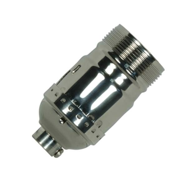 1/8 IPS Cap Polished Nickel Standard Keyless Socket