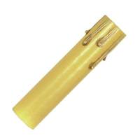 Satco 4" Ivory Drip Paper Candle Cover Candelabra Base