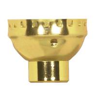 Satco 1/4IPS Solid Brass Shells and Caps with Paper Liners