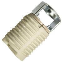 Satco Porcelain Threaded G-9 Socket with Push-In Terminals