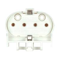 Satco Snap-In Mounting for Electronic Ballasts Bottom Push-In Wiring Socket