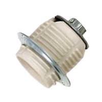 Satco 1/8 IPS Cap Porcelain Keyless Socket with Ring