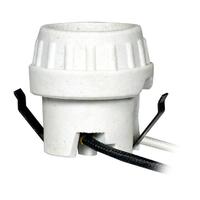 Satco Porcelain Medium Screw (E26) Base Snap-In Socket