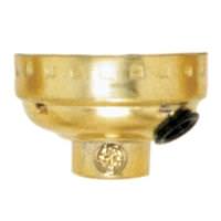 Satco 1/8IPS Bright Gilt Aluminum Shells and Caps with Paper Liners