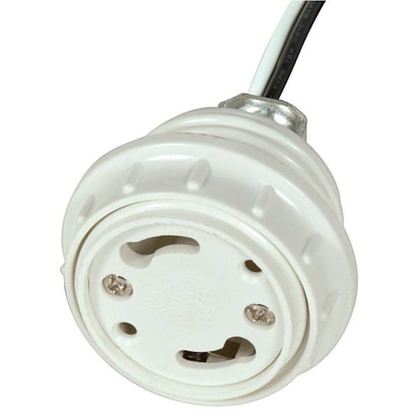 Bi-Pin Base Twist and Lock Base