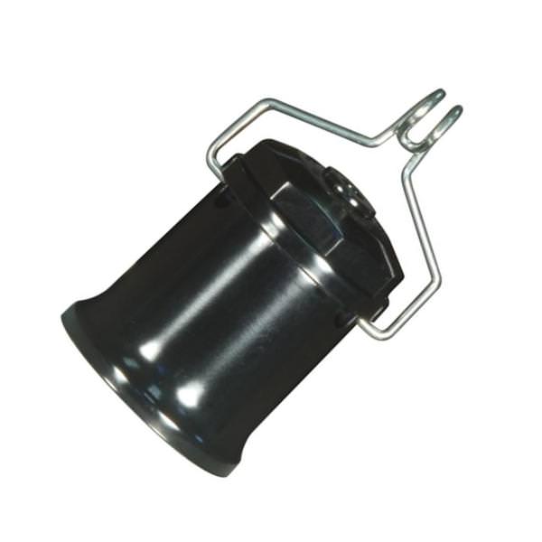 Medium Base Pressure Fit Socket with Metal Clip