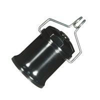 Satco Medium Base Pressure Fit Socket with Metal Clip