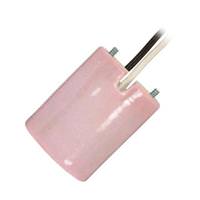 Satco Pink Porcelain Keyless Socket with 2 Wireways, Leads