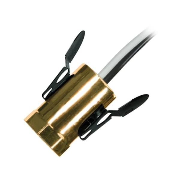 Candelabra Base Phenolic Sockets with Spring Clip
