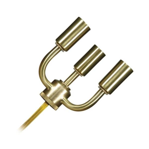 1/8 IPS Cap 3 Light Candelabra Cluster Socket