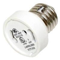 Satco Medium Screw (E26) to Twist and Lock (GU24) Adapter