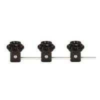 Satco 3 Light Phenolic Threaded Candelabra Harness Sets