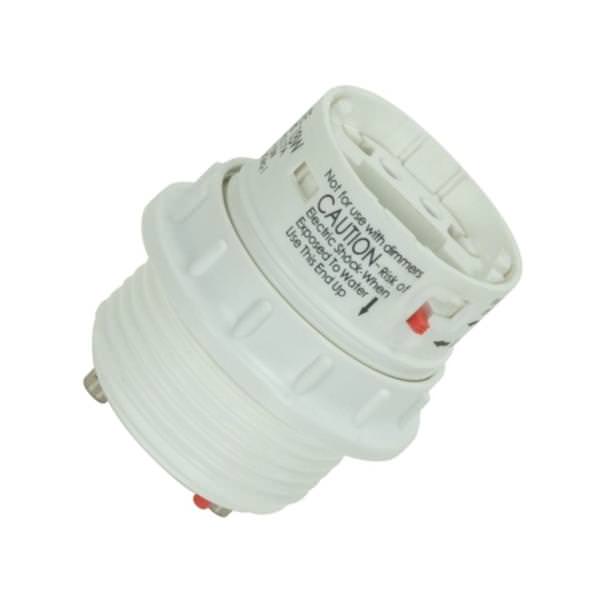G24q-3 and GX24q-3 Phenolic Socket with Uno Ring Adapter