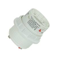 Satco G24q-3 and GX24q-3 Phenolic Socket with Uno Ring Adapter