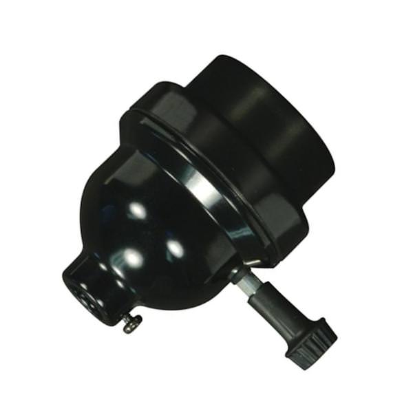 1/8 IPS Cap Keyless 3 Piece Smooth Phenolic On Off Turn Knob Socket