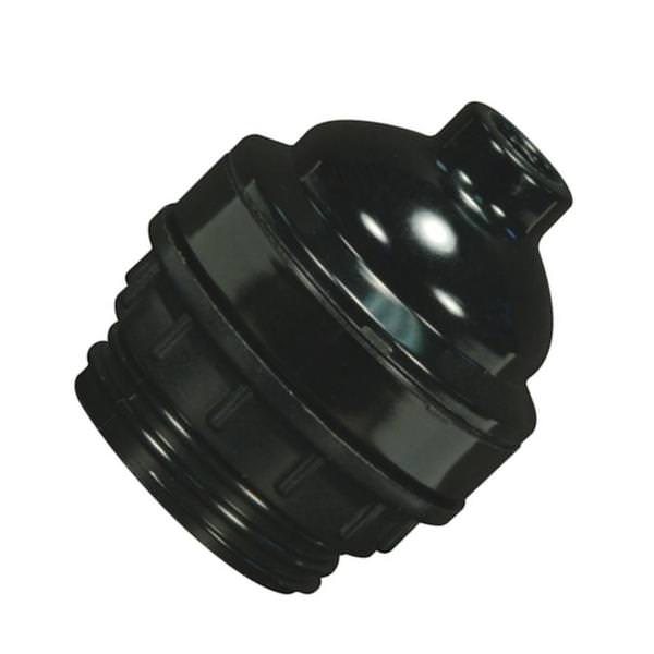 1/8 IPS Cap 4 Piece GU24 Socket with Uno Thread and Ring