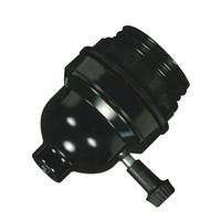 Satco 1/8 IPS Cap 4 Piece On Off Turn Knob Socket with Uno Thread and Ring