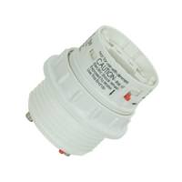 Satco Electronic Self-Ballasted CFL Lampholder Phenolic Socket with Uno Ring Adapter