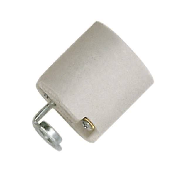 1/8 IPS Cap Porcelain Socket with Hickey