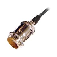 Satco 1/8 IPS Cap Polished Nickel 4 Piece Prewired Lampholder with Uno Ring