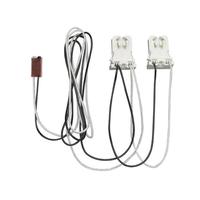 Satco 2 Light Ballast Bypass Wiring Harness for Linear LED T8 Lamps