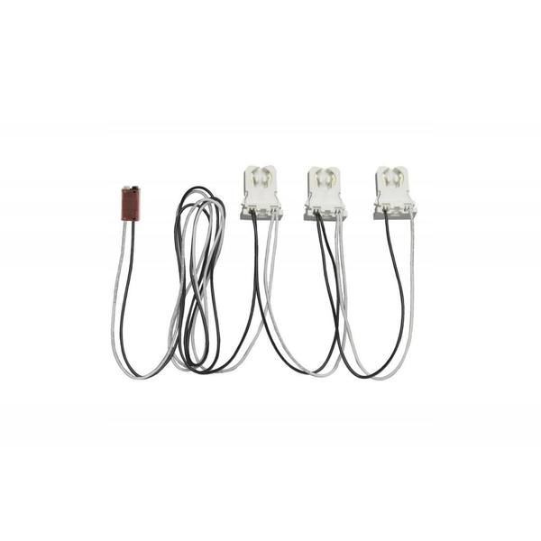 3 Light Ballast Bypass Wiring Harness for Linear LED T8 Lamps