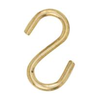 Satco Brass Plated S-Hooks