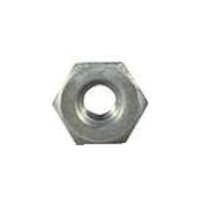 Satco Zinc Plated Silver Locknut