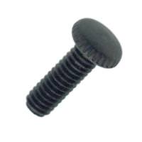 Satco .5" 8/32 Steel Black Knurled Head Thumb Screws
