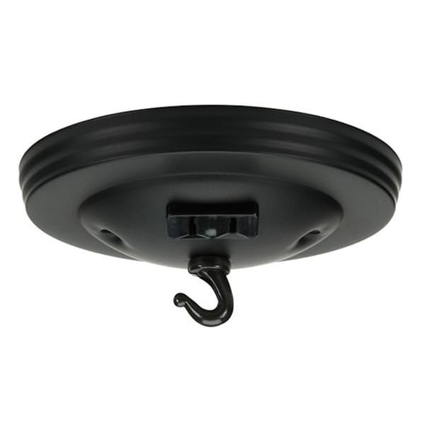 Black Canopy Kit with Convenience Outlet